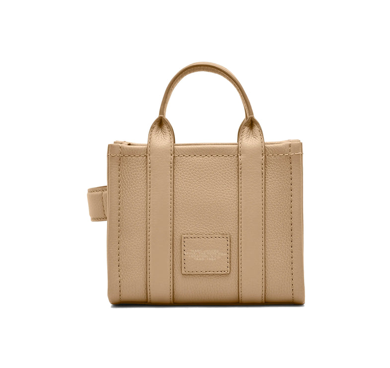 Marc Jacobs Women's The Leather Crossbody Tote Bag Camel