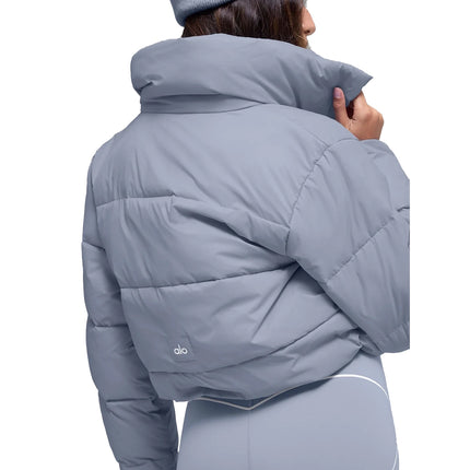 alo Women's Gold Rush Puffer Winter Frost