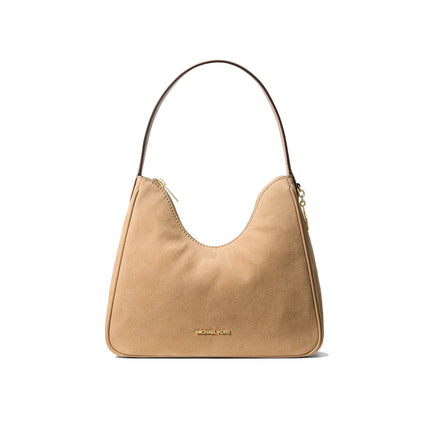 Michael Kors Women's Nayla Small Hobo Shoulder Bag Camel