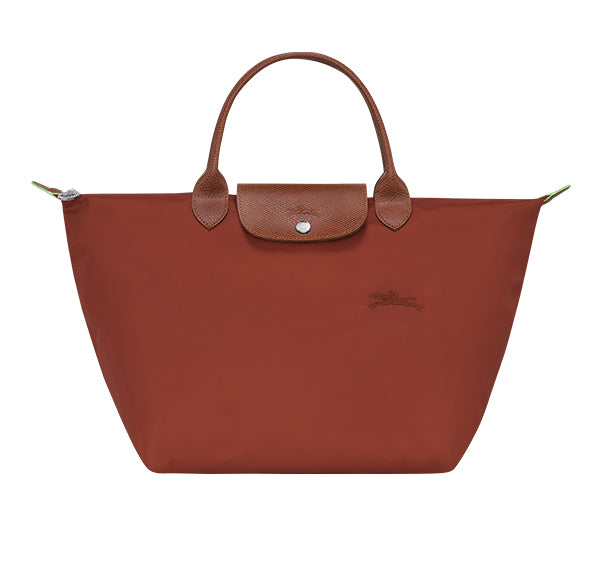 Longchamp Women's Le Pliage Green M Handbag Chestnut