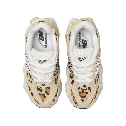 New Balance Little Kid's 9060 Sandstone/Leopard P906064R