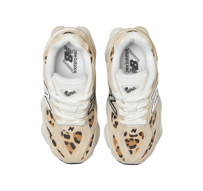 New Balance Little Kid's 9060 Sandstone/Leopard P906064R