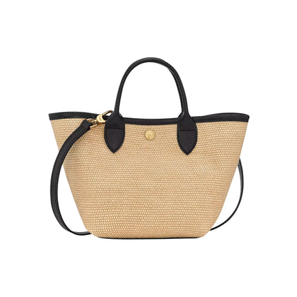 Longchamp Women's Le Pliage Collection XS Basket Bag Canvas Black