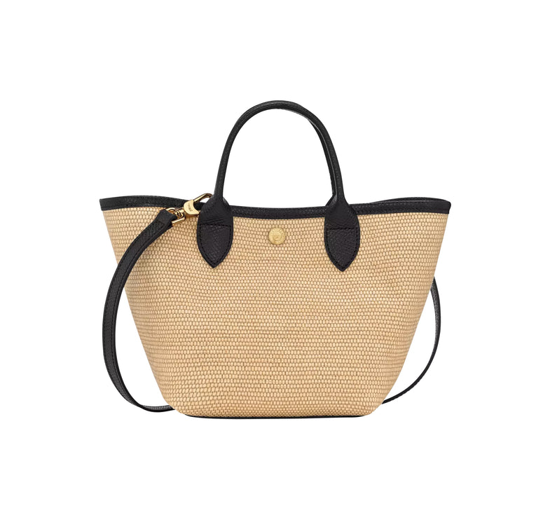 Longchamp Women's Le Pliage Collection XS Basket Bag Canvas Black