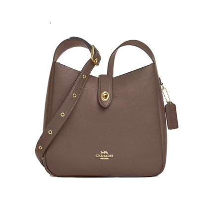 Coach Women's Hadley Convertible Crossbody Bag Gold/Dark Stone