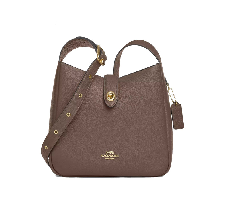 Coach Women's Hadley Convertible Crossbody Bag Gold/Dark Stone