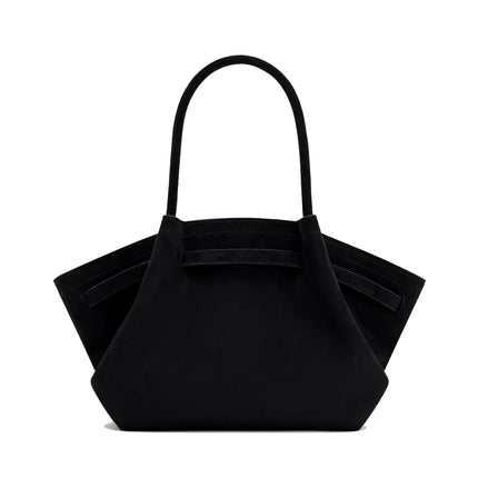 JW PEI Women's Faux Suede Tote Bag Black