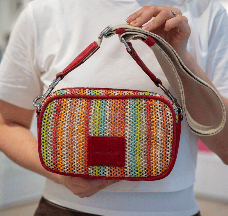 Marc Jacobs Women's Flash Woven Crossbody Bag Multi