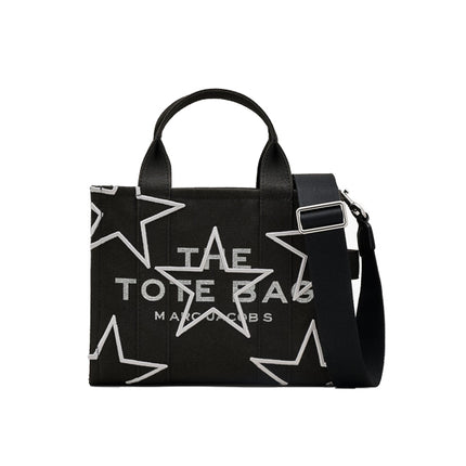 Marc Jacobs Women's The Star Canvas Small Tote Bag Black