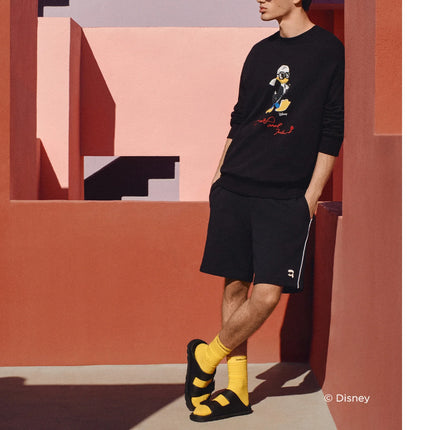 Disney x KARL LAGERFELD Men's Sweatshirt Black