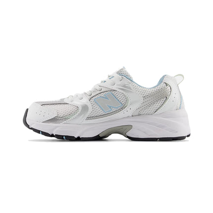 New Balance Grade School 530 White with Chrome Blue GR530GB