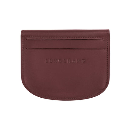 Longchamp Women's Épure Card Holder Burgundy