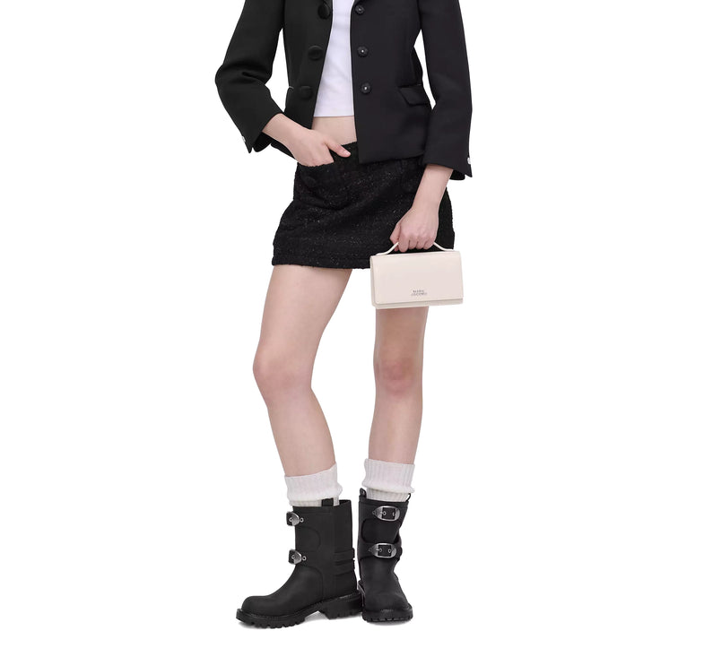 Marc Jacobs Women's The Glam Mirror Mini Bag Cotton White