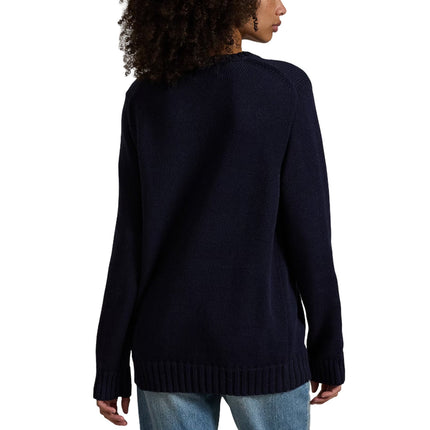 Polo Ralph Lauren Unisex The Iconic Flag Sweater Hunter Navy