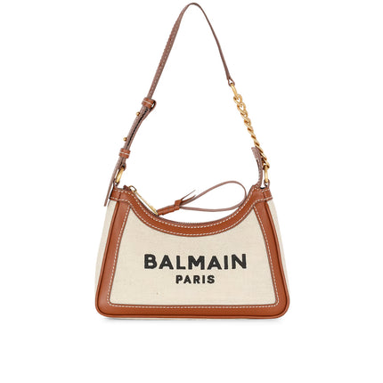 Balmain Women's B-Army Elegant Shoulder Bag Beige