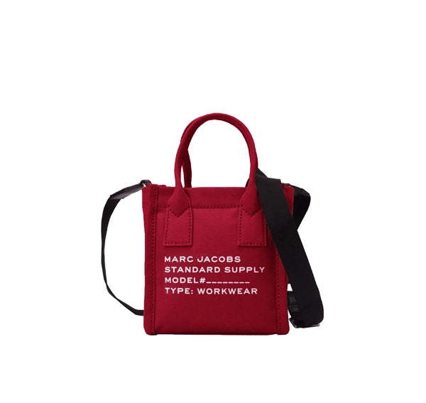 Marc Jacobs Women's Canvas Supply Small Tote Bag Red