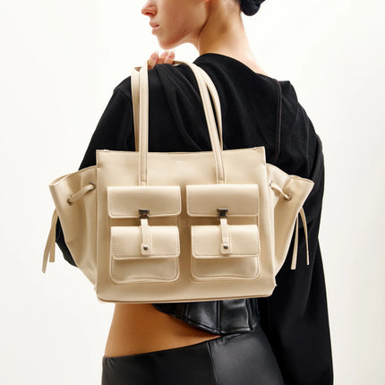 JW PEI Women's Linda Tote Bag White