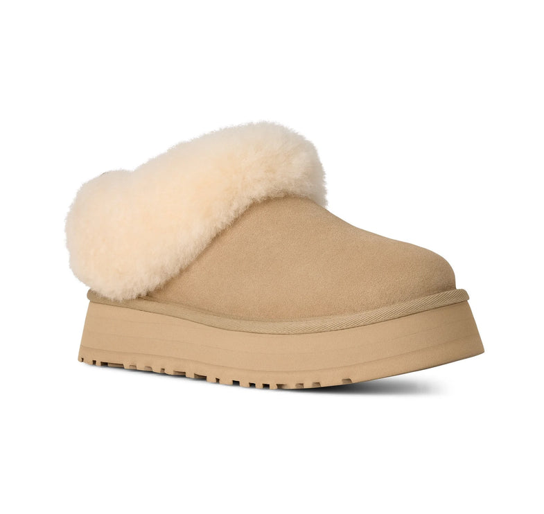 UGG Tazzelle kadın terliği, hardal rengi (mustard seed) süet