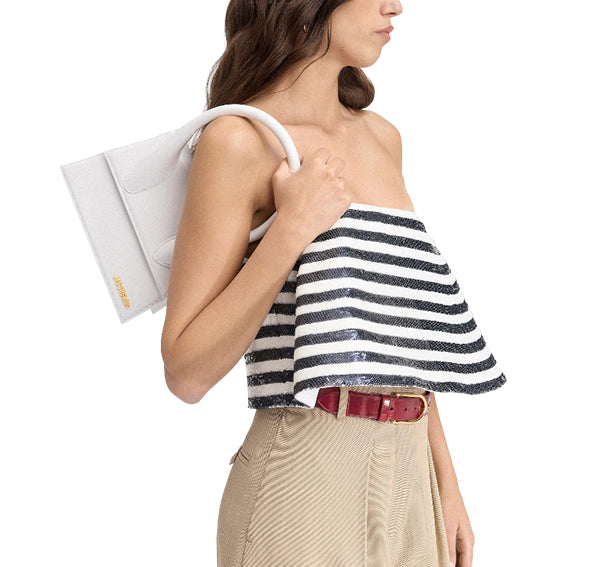 Jacquemus Women's Le Chiquito Grand Bag White