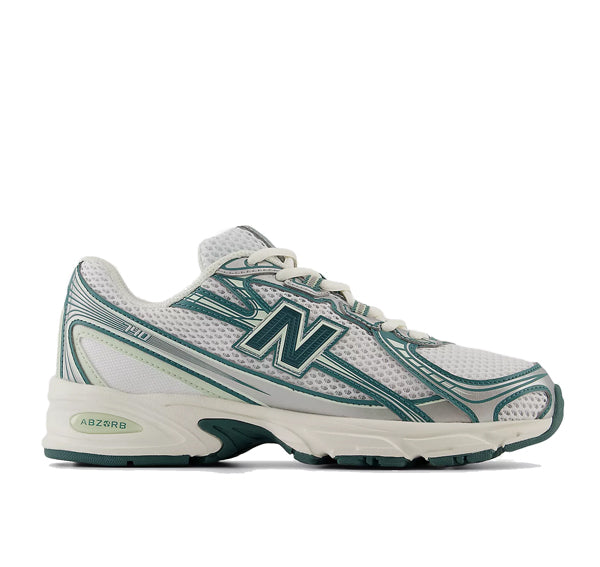 New Balance 740 White with Marsh Green and Sea Salt U740GR2