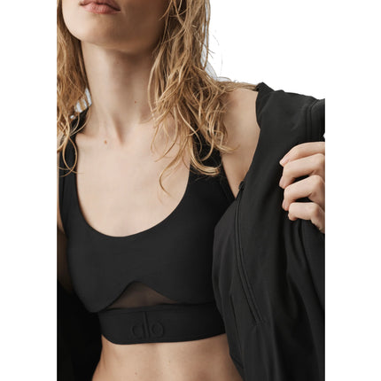 alo Women's Elemental Full-Zip Jacket Black