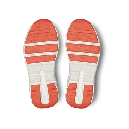 ON Little Kid's Cloudleap Ivory/Flame