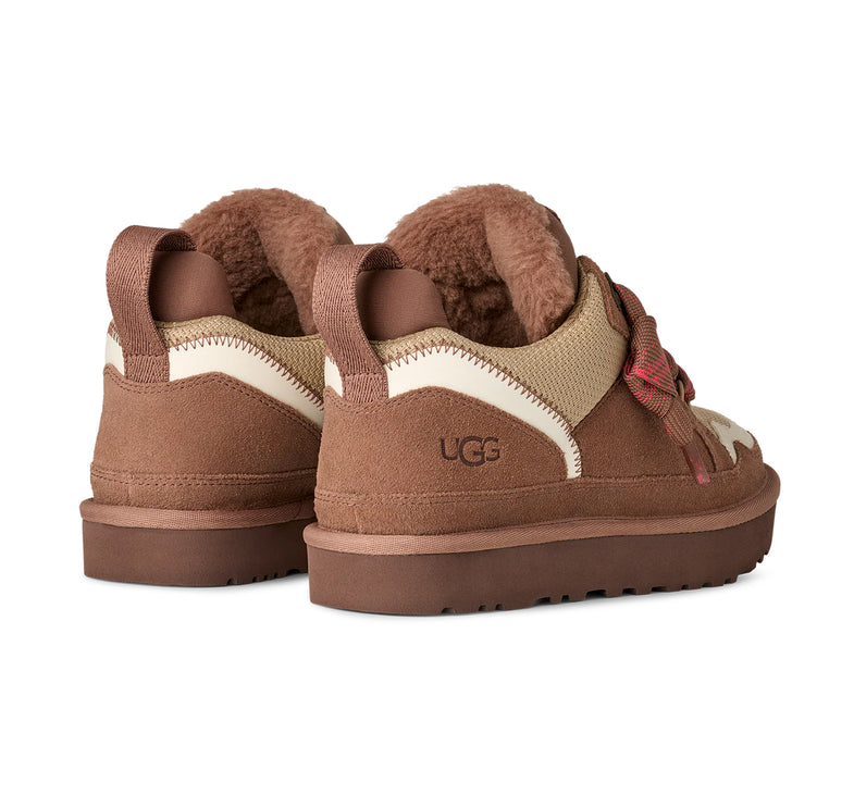 UGG Lowmel kadın sneaker, kahverengi (rocky oak) süet