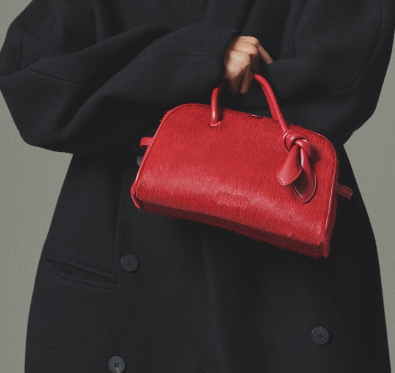 Jacquemus Women's The Small Turismo Dark Red