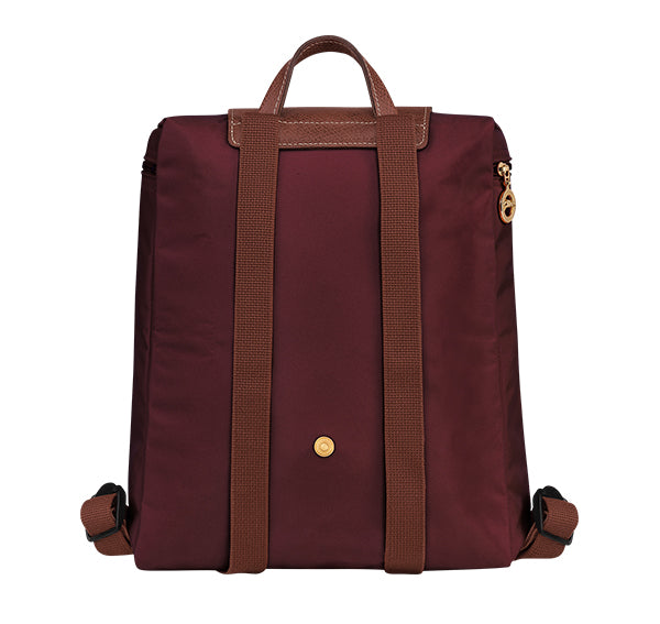 Longchamp Women's Le Pliage Original M Backpack Burgundy