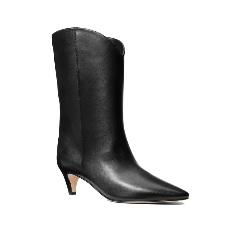 Michael Kors Women's Daniela Leather Boot Black