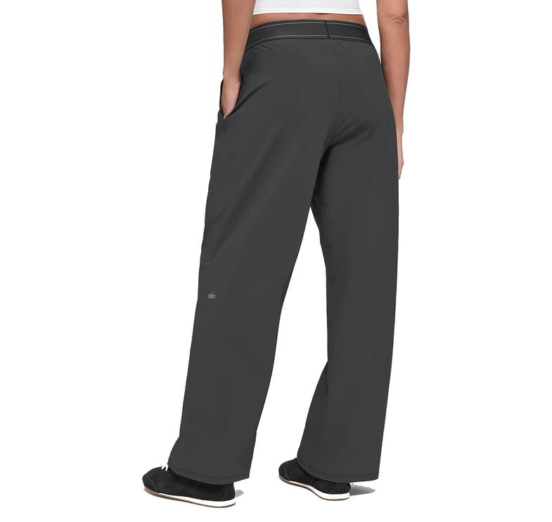 alo Women's Suit Up Trouser (Regular) Anthracite
