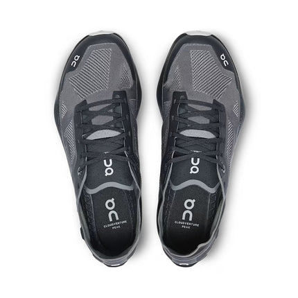 ON Women's Cloudventure Peak 3 Black/Glacier