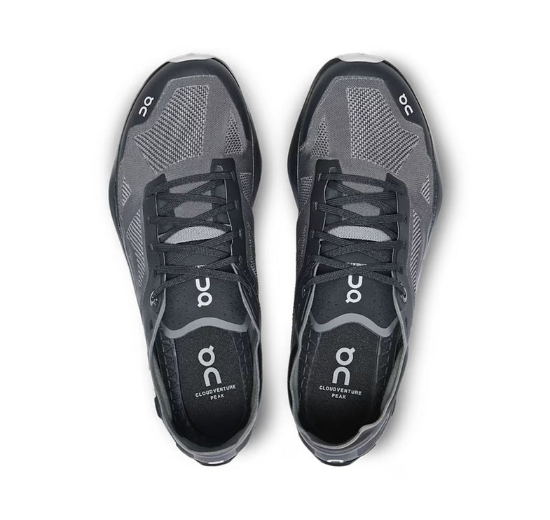 ON Women's Cloudventure Peak 3 Black/Glacier