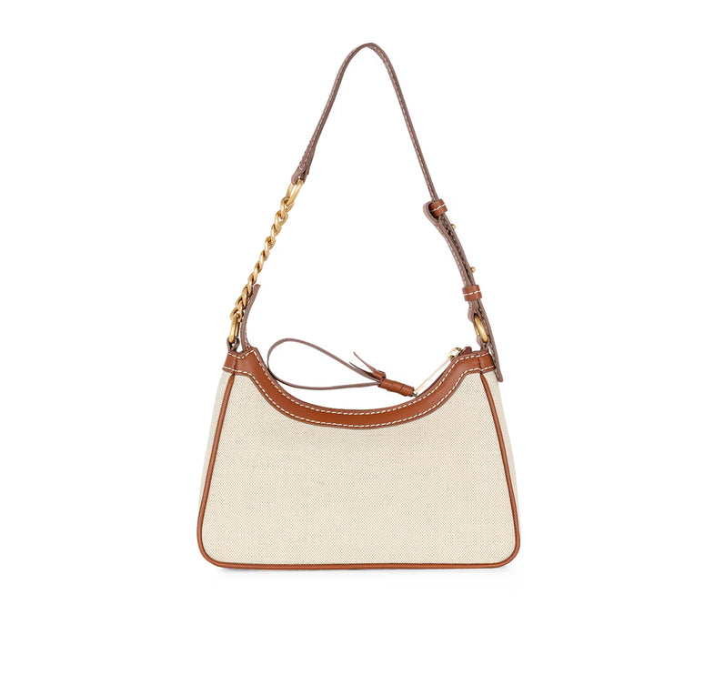 Balmain Women's B-Army Elegant Shoulder Bag Beige