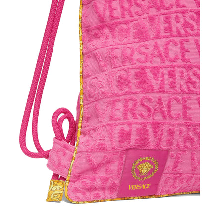 Versace Women's I ♡ Baroque Gym Carrier Pink