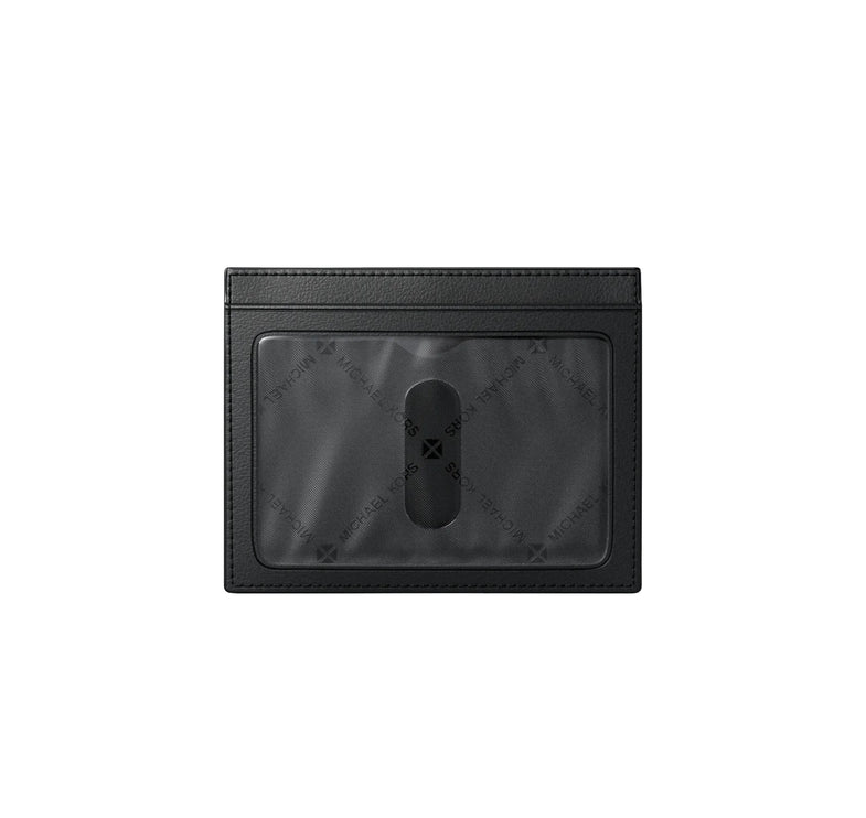 Michael Kors Men's Cooper Signature Logo Card Case Black