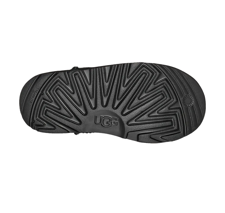 UGG Classic Ultra Mini çocuk botu, siyah süet