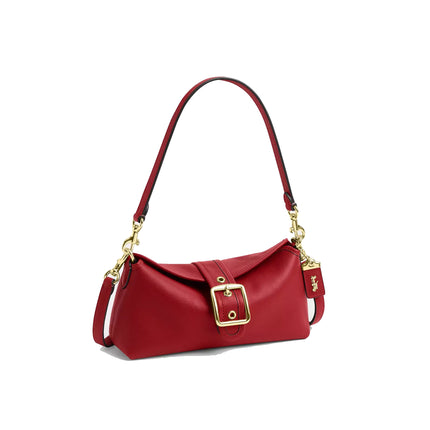 Coach Women's Abbie Shoulder Bag Gold/Poppy