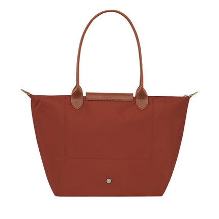 Longchamp Women's Le Pliage Green L Tote Bag Chestnut