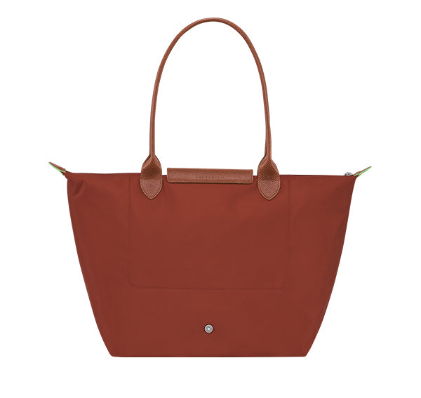 Longchamp Women's Le Pliage Green L Tote Bag Chestnut