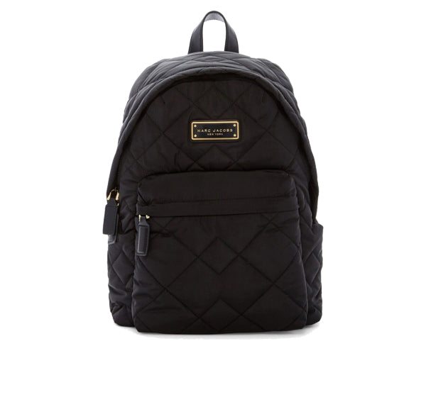 Marc Jacobs Women's Quilted Medium Backpack Gold/Black