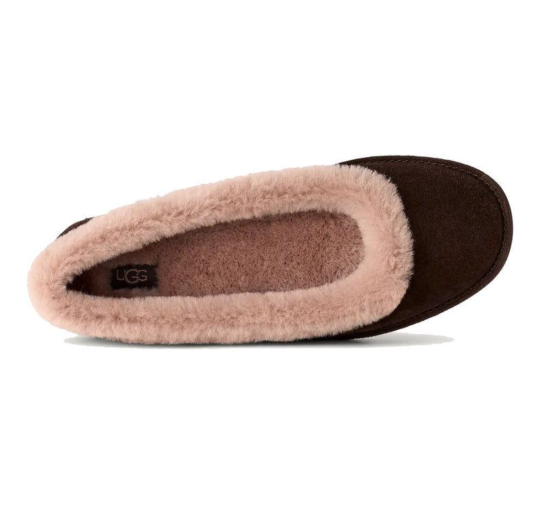 UGG Women's Zora Ballet Flat Dusted Cocoa