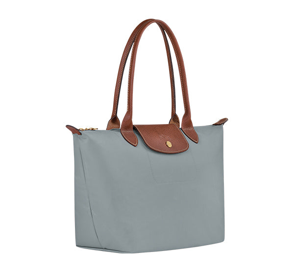 Longchamp Women's Le Pliage Original M Tote Bag Steel