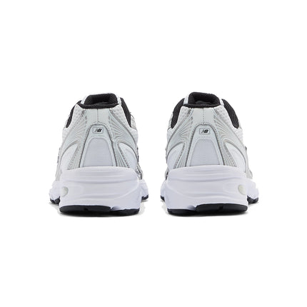 New Balance 740 White with Metallic Silver and Black U740NW2