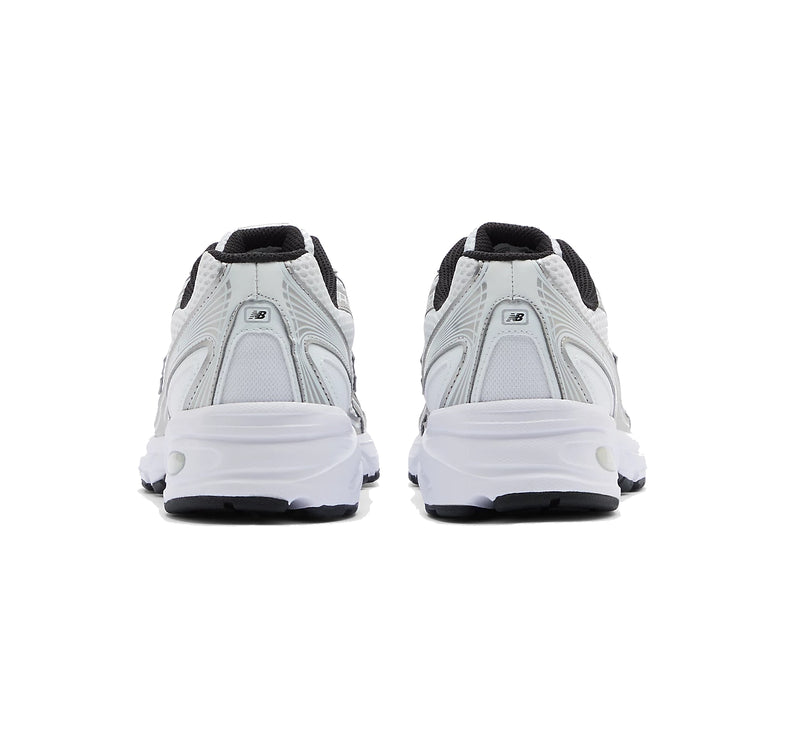 New Balance 740 White with Metallic Silver and Black U740NW2