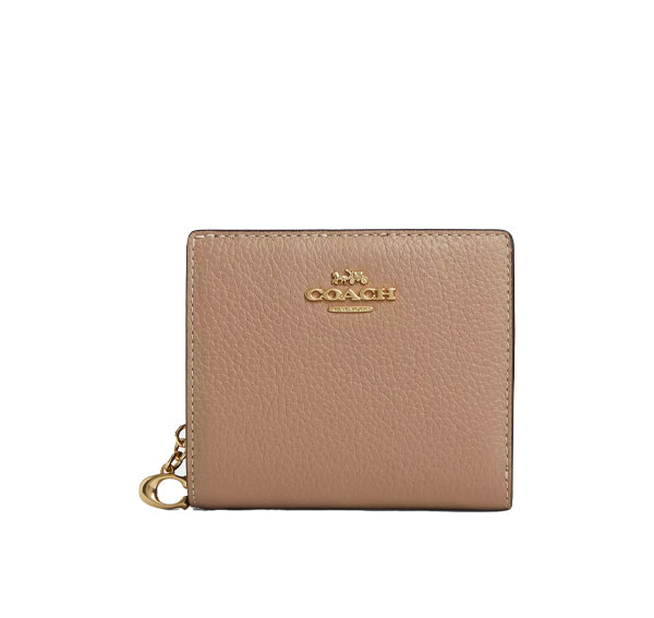 Coach Women's Snap Wallet Gold/Taupe