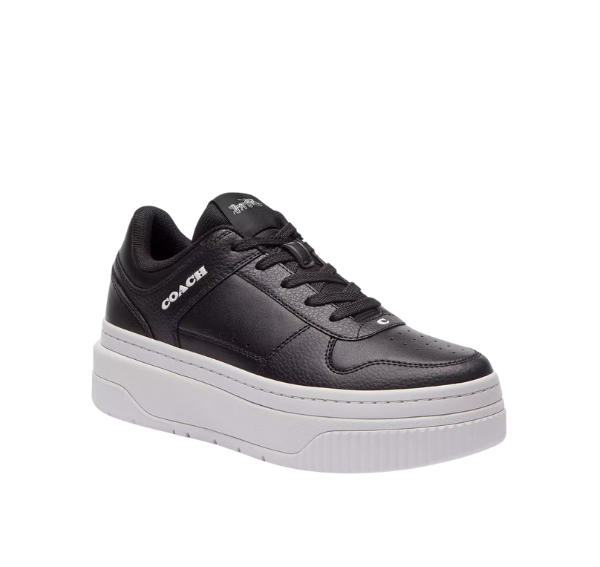 Coach Women's Platform Sneaker Black