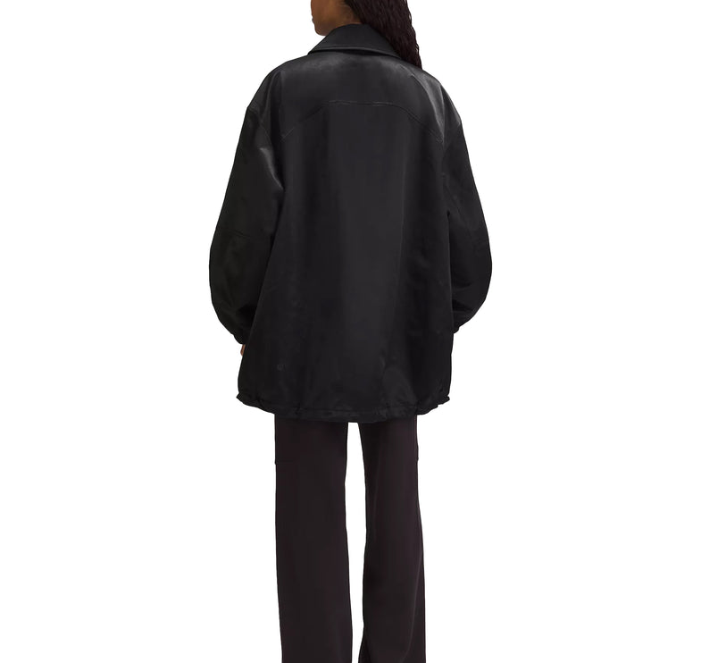 lululemon Women's Lightweight Oversized Coaches Jacket Black