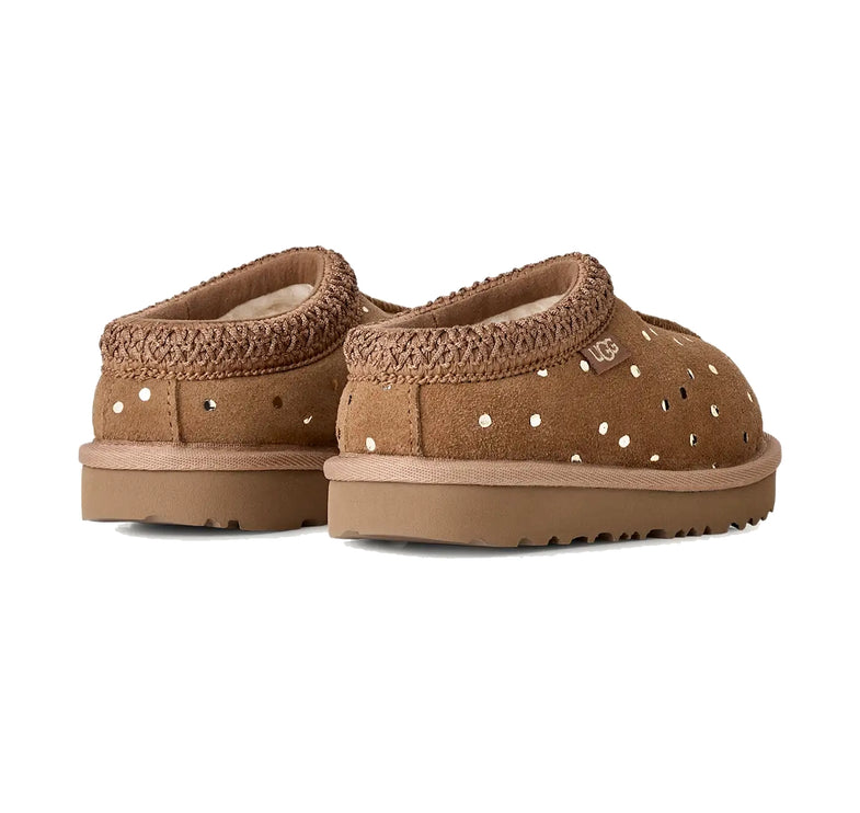 UGG Toddlers Tasman II Shiny Dots Chestnut