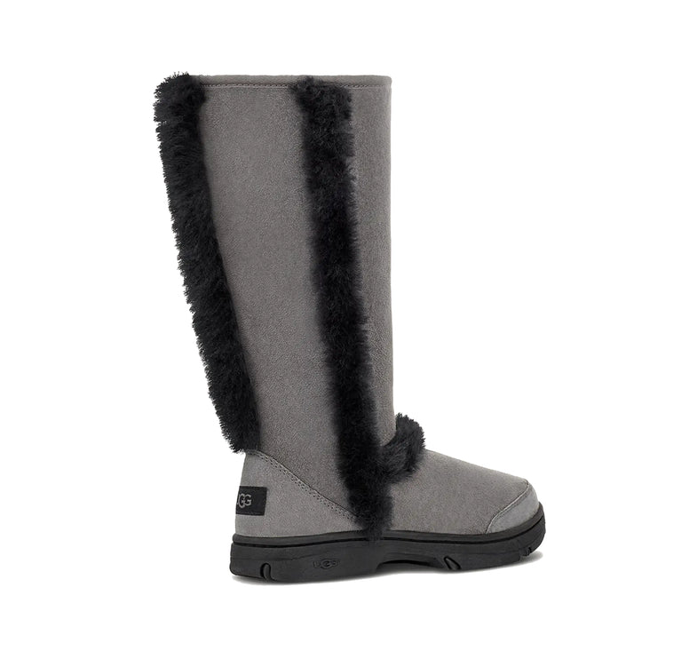 UGG Women's Sunburst Tall Grey/Black